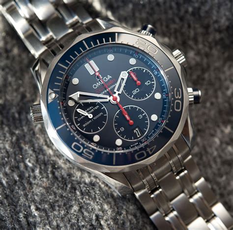 reloj omega seamaster cronografo automatico